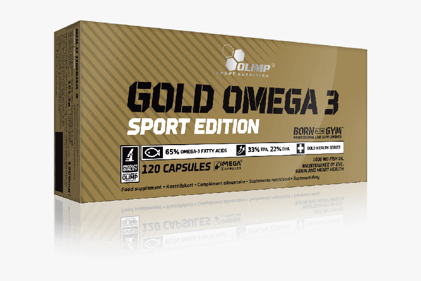 Gold-omega 3 Sport Edition - Anti Ox Power Blend, HD Png Download, Free Download