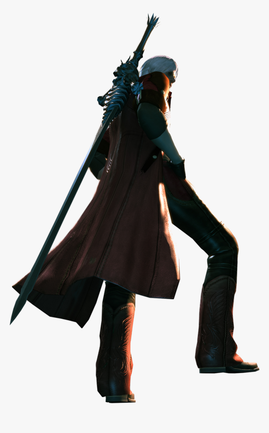 Image Dmc Wiki Fandom - Dante Devil May Cry Back, HD Png Download, Free Download