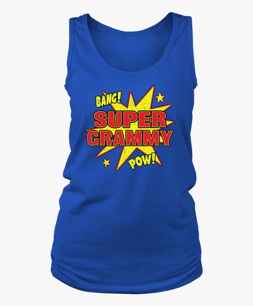 Super Grammy Shirt Super Power Grandma Grandmother - Active Tank, HD Png Download, Free Download