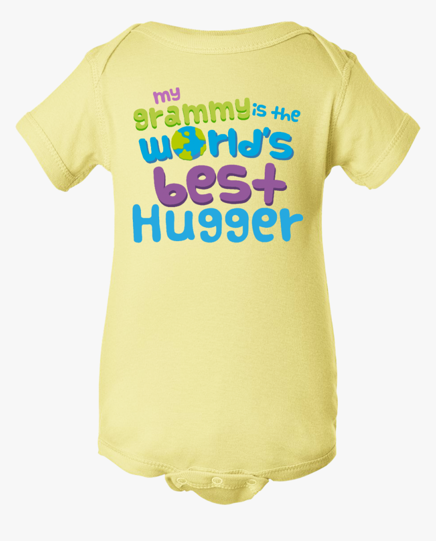 Grammy Worlds Best Hugger Infant Creeper Banana $14 - Active Shirt, HD Png Download, Free Download