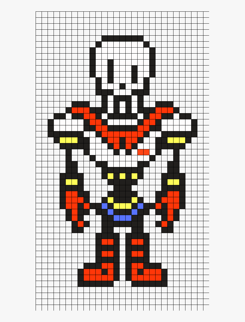 Undertale Papyrus Pixel Art, HD Png Download, Free Download