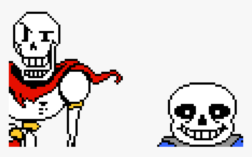 Papyrus Undertale Pixel Art, HD Png Download, Free Download