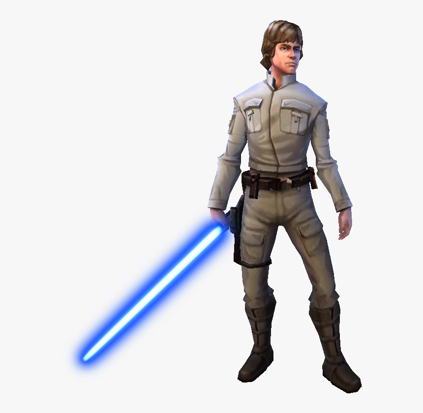 Unit Character Commander Luke Skywalker - Figurine, HD Png Download, Free Download