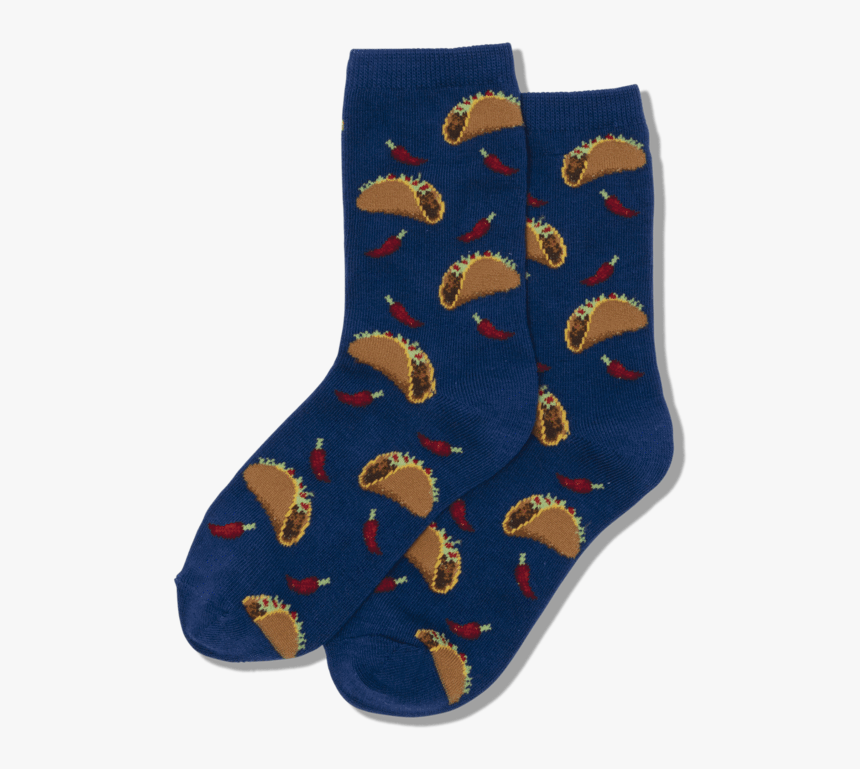 Kid"s Tacos Crew Socks"
 Class="slick Lazy Image Js - Sock, HD Png Download, Free Download