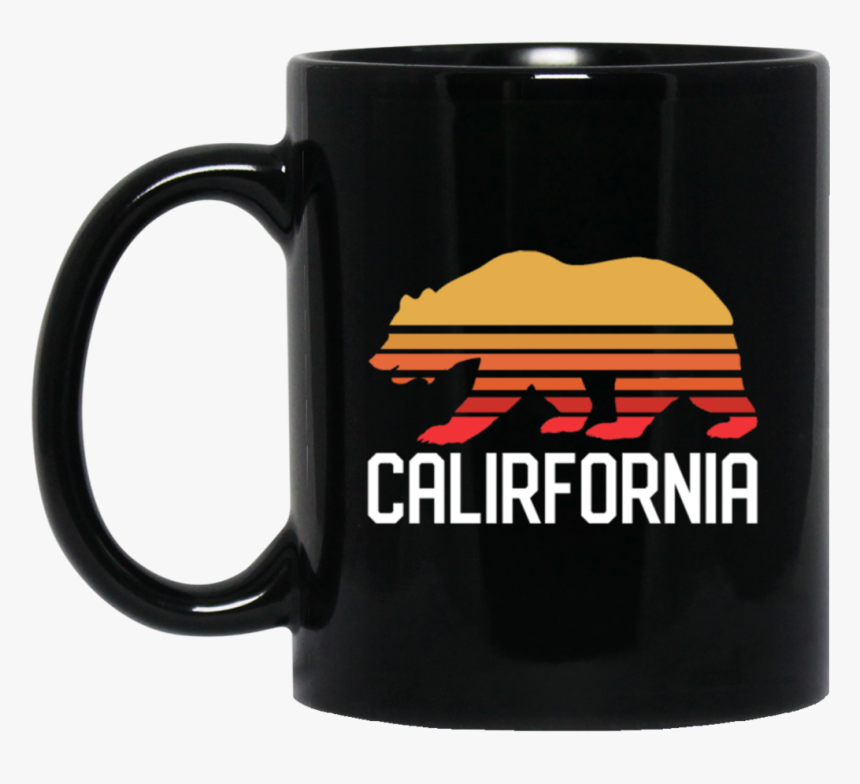 Retro California Bear Coffee Mug, Tea Mug - Mug, HD Png Download, Free Download