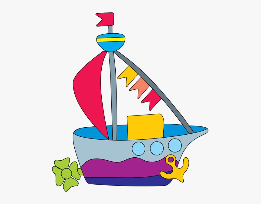 Explore Cute Clipart, Transportation Theme, And More - Boat Toy Clip Art, HD Png Download, Free Download