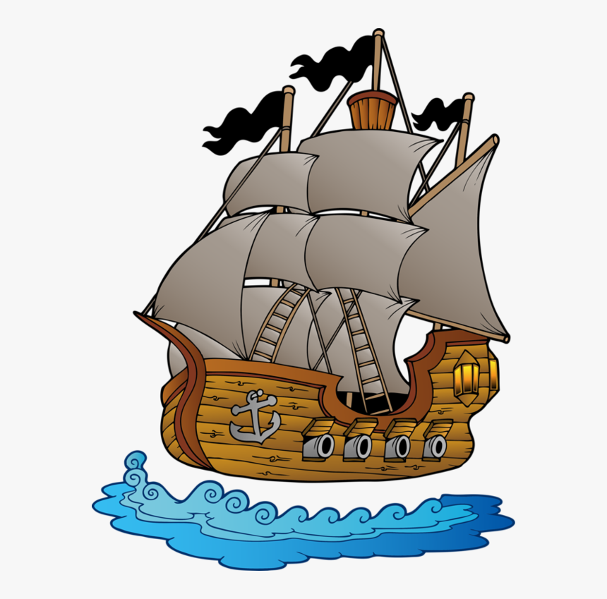 Pirate Ship Clip Art Png, Transparent Png, Free Download