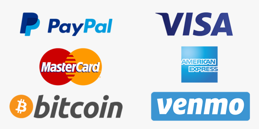 Give Donors The Ability To Pay The Ways They Are Used - Credit Cards Paypal Venmo, HD Png Download, Free Download