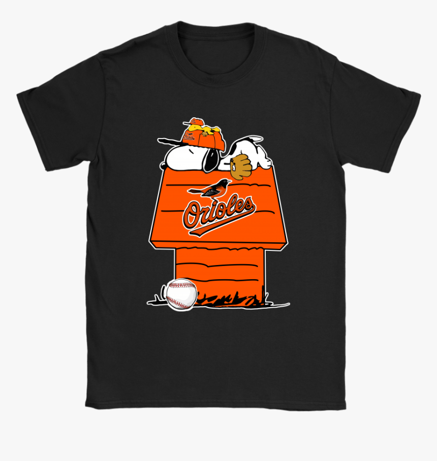 Baltimore Orioles Snoopy And Woodstock Resting Together - Mothers Day Shirts, HD Png Download, Free Download