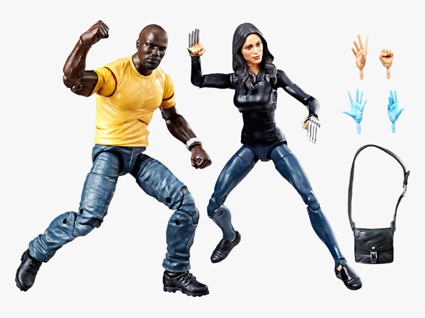 Luke Cage & Claire Temple Marvel Legends 6” Action - Luke Cage 2 Pack Marvel Legends, HD Png Download, Free Download