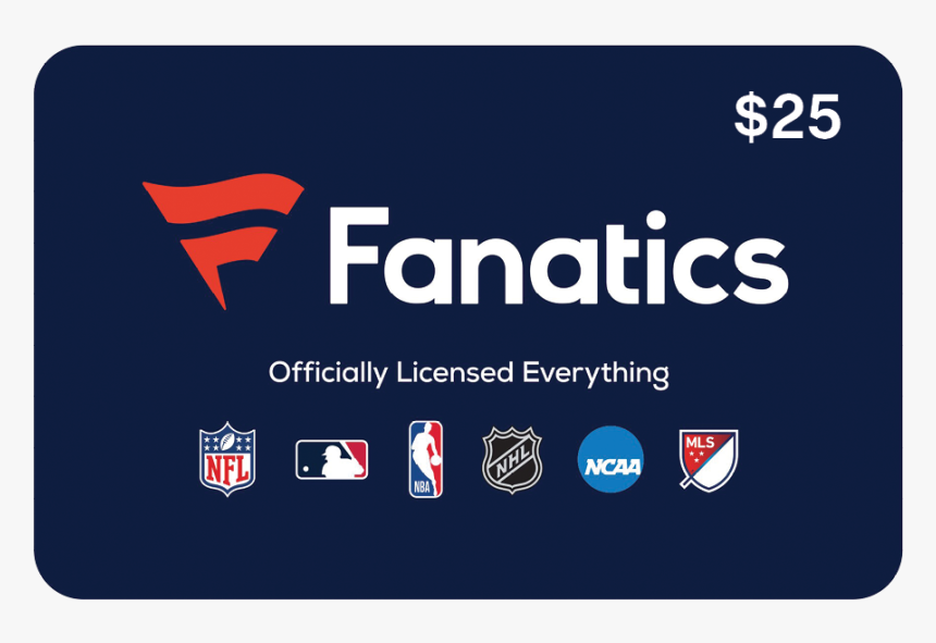 Fanatics Gift Card - Graphic Design, HD Png Download, Free Download
