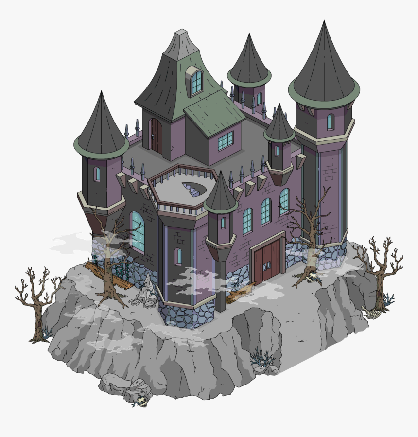 Castle Of Dracula Animated, HD Png Download, Free Download