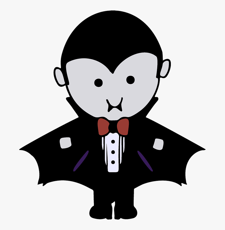 Chibi Dracula Clipart - Cute Halloween Costumes Png, Transparent Png, Free Download