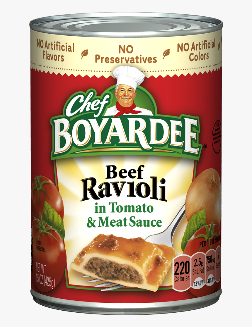 Ravioli Png Chef Boyardee - Chef Boyardee Beef Ravioli, Transparent Png, Free Download