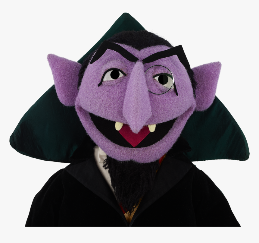 Sesame Street Clipart Count Dracula - Count Von Count Sesame Street, HD Png Download, Free Download