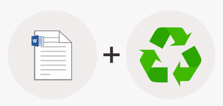 Green Recycling Sign And Document Icon - Do You Spell Recycling, HD Png Download, Free Download