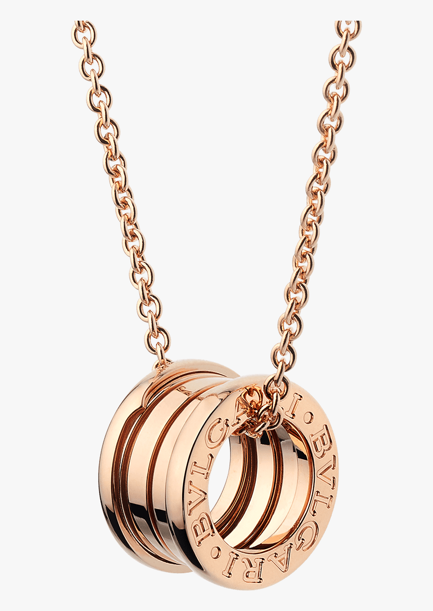 Rose Gold Bvlgari Necklace, HD Png Download, Free Download