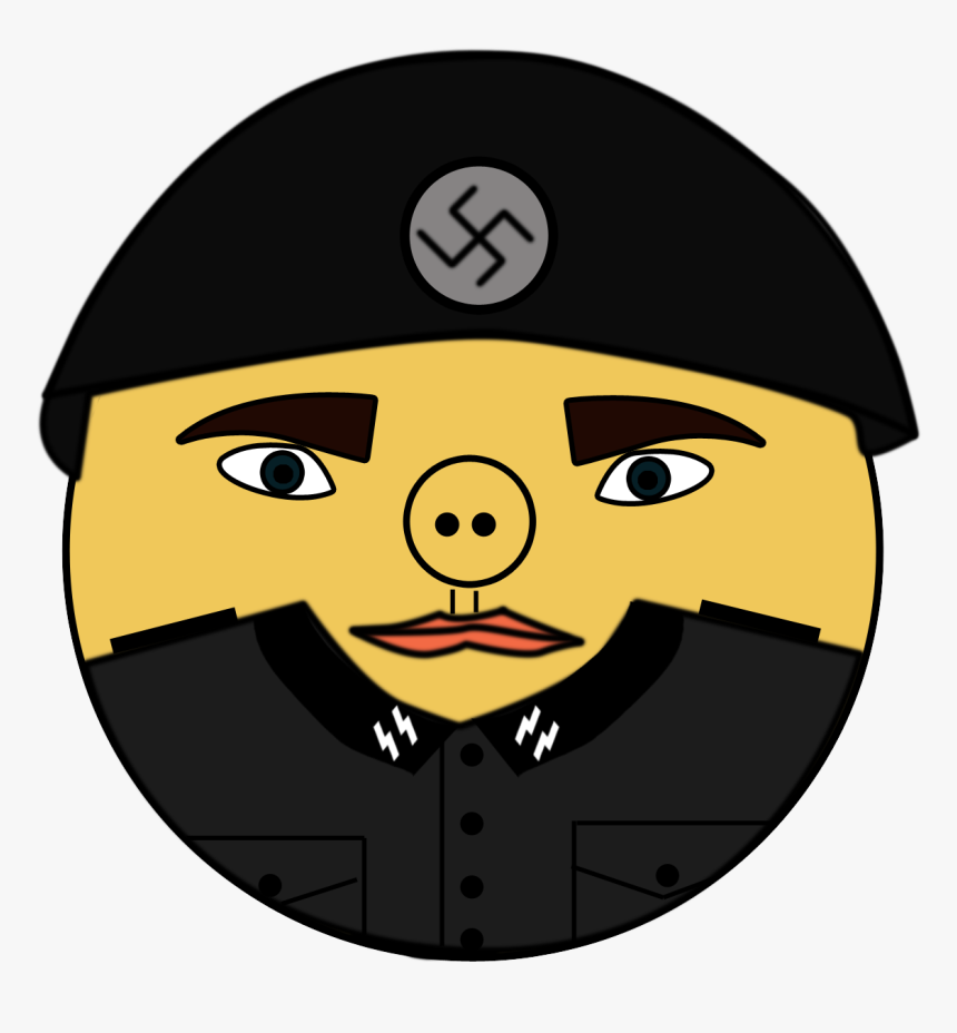 Transparent Hitler Hair Png - Cartoon, Png Download, Free Download