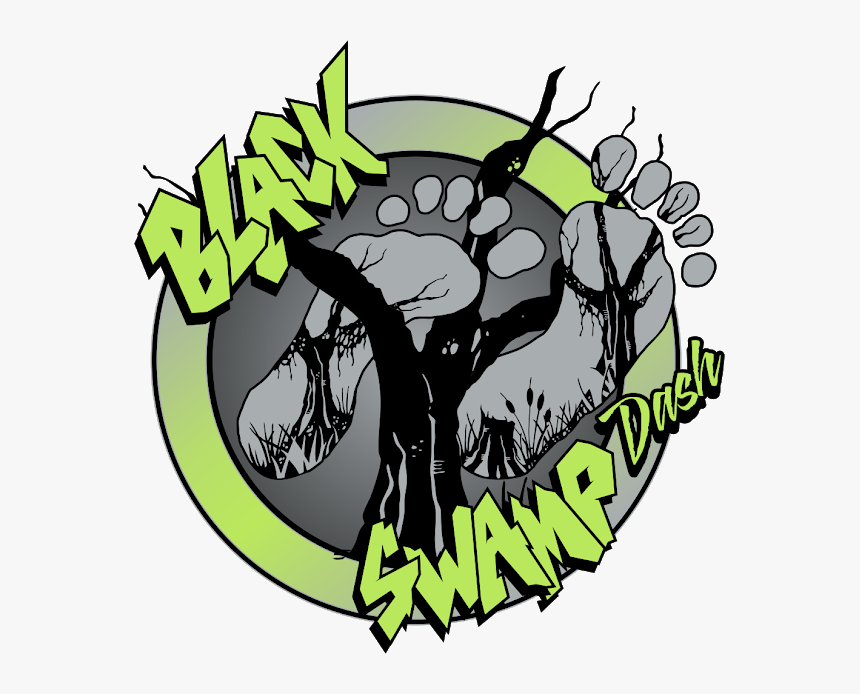Black Swamp Dash - Illustration, HD Png Download, Free Download
