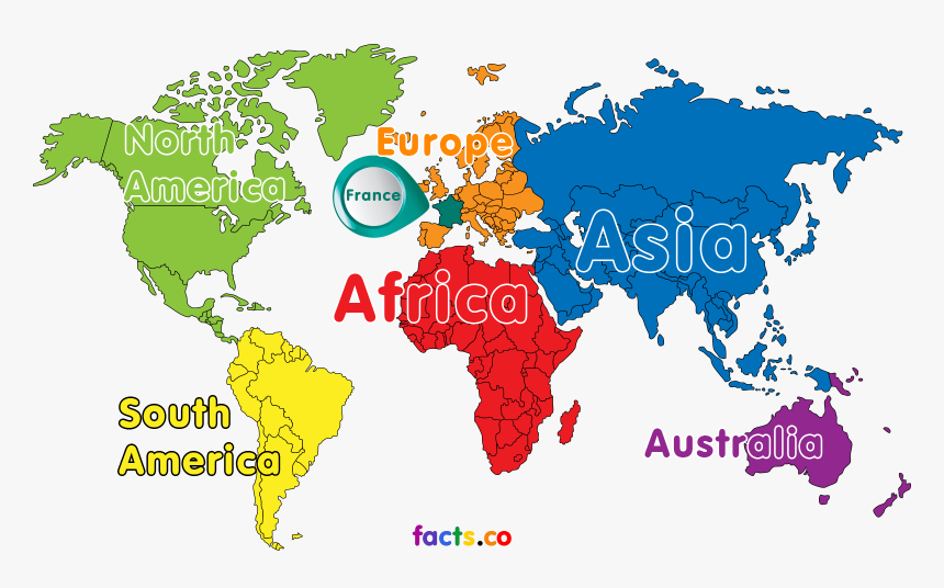 Colorado On World Map Blank Political France Map With Cities - Colorado On The World Map, Hd Png  Download - Kindpng