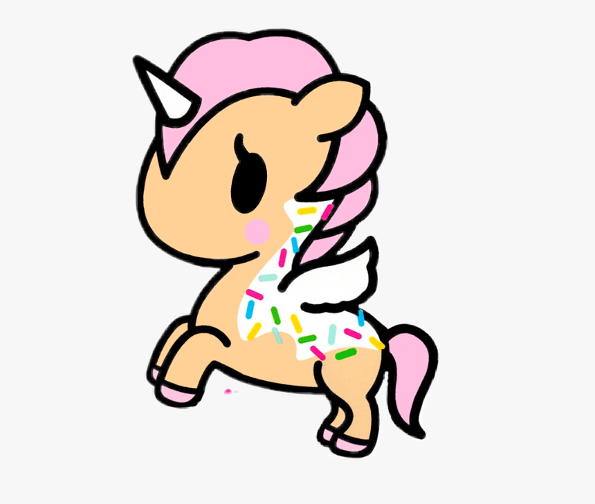 Transparent Tokidoki Clipart - Baby Cute Unicorn Drawings, HD Png Download, Free Download