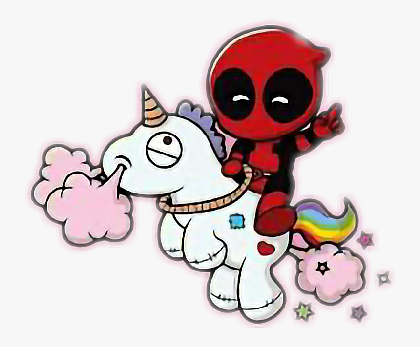 #deadpool #cute #unicorn - Cute Deadpool Unicorn, HD Png Download, Free Download