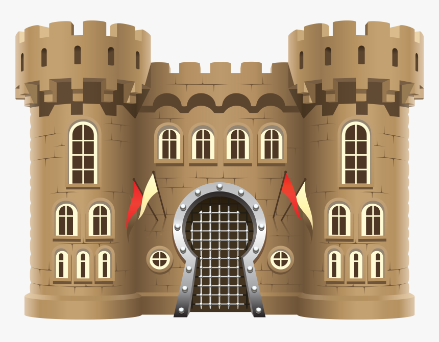 Castle Fortress Png Clipart Image - Fortress Clipart, Transparent Png, Free Download