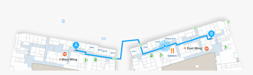 Indoor Map Wayfinding, HD Png Download, Free Download