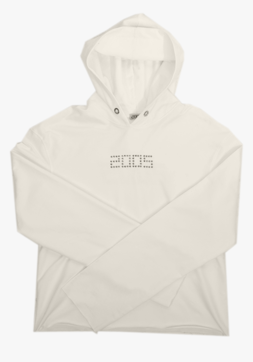 2005 Studded Hoodie White HD Png Download kindpng