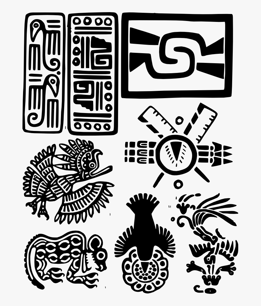 Aztec Pattern Clipart Clip Black And White Stock Grecas - Discourses On Society: The Shaping Of The Social Science, HD Png Download, Free Download