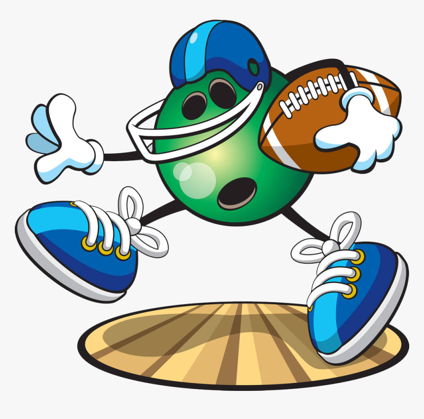 Little Ball England With Football Bowl Running Clipart - Ball, HD Png Download, Free Download