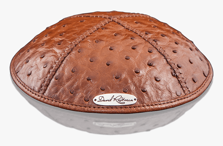 Exclusive Kippah Elite Jewish Kippah Made Of Ostrich - Suede, HD Png Download, Free Download