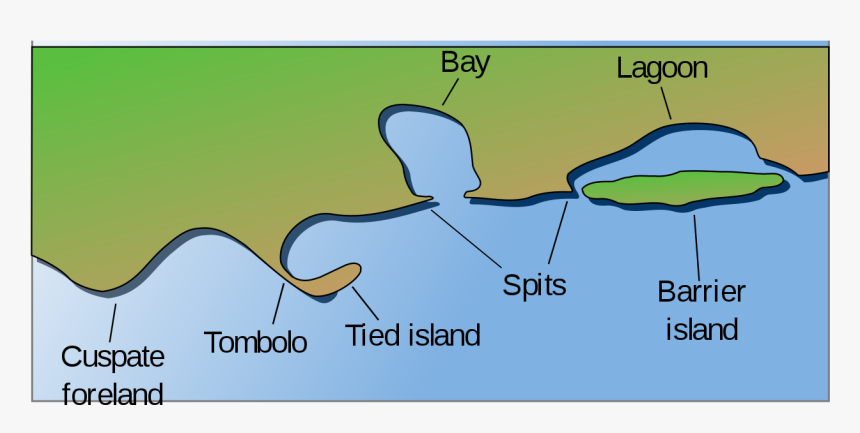 Parts Of A Coast, HD Png Download, Free Download