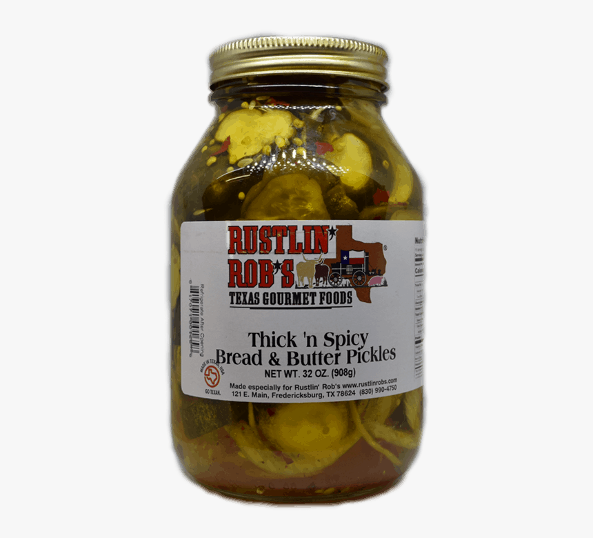 Thick N Spicy Bread Butter Pickles - Spreewald Gherkins, HD Png Download, Free Download