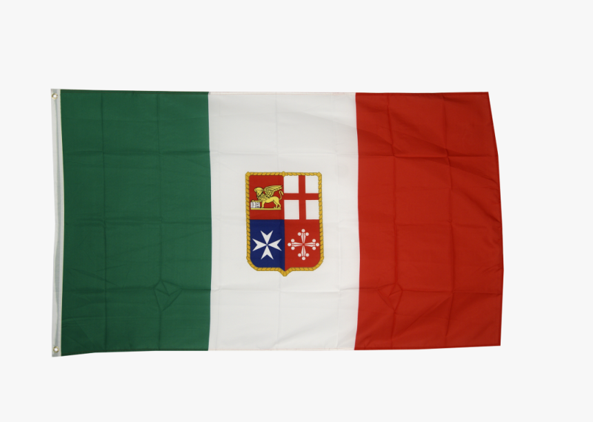 Printable Civil Ensign Of Italy , Png Download - Bandiera Marina Militare Italiana, Transparent Png, Free Download