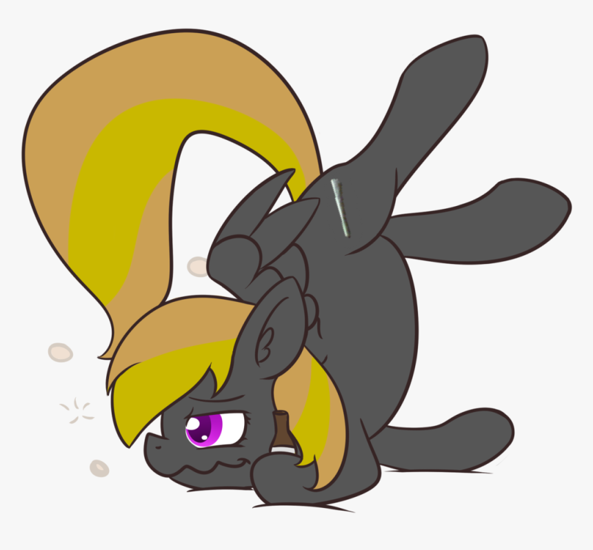 Kimsdoodles, Backbend, Drunk, Drunk Bubbles, Oc, Oc - Cartoon, HD Png Download, Free Download