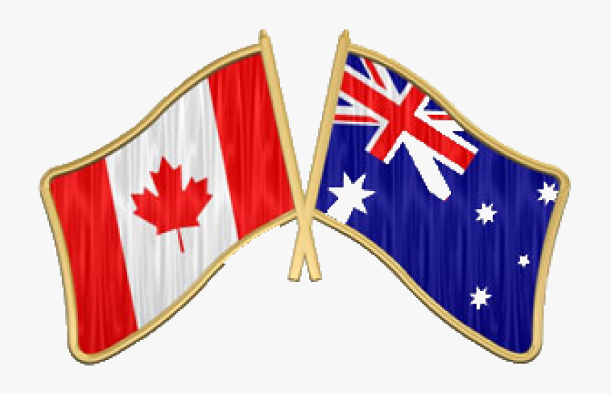 Australia And Canada Flags, HD Png Download, Free Download