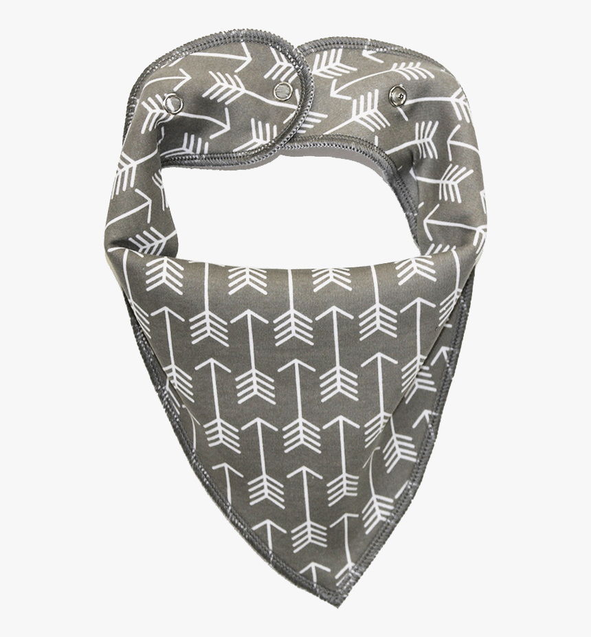 Arrow Print Grey Dog Bandana - Mask, HD Png Download, Free Download