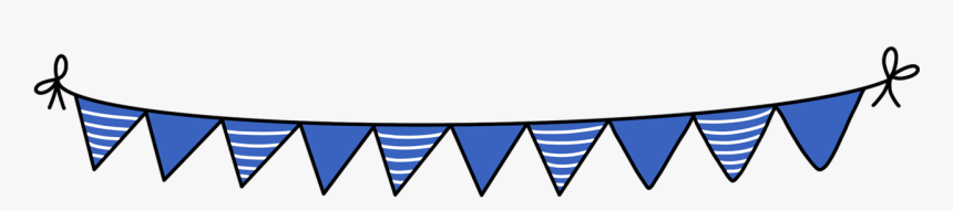 Blue Party Banner Png, Transparent Png, Free Download