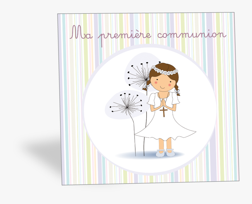 Transparent Communion Png - Faire Part Premiere Communion Fille, Png Download, Free Download