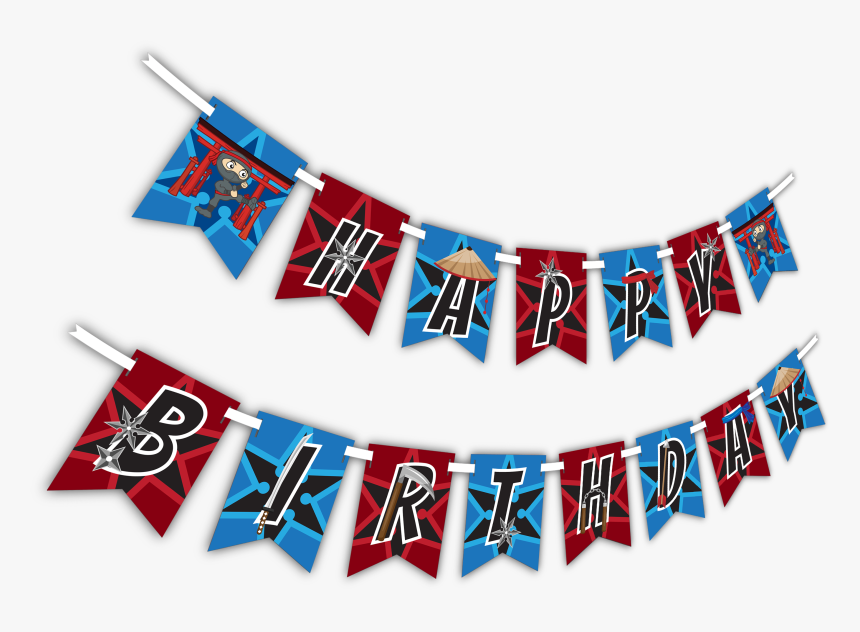 Ninja Warrior "happy Birthday - Cheers To 30 Years Banner, HD Png Download, Free Download