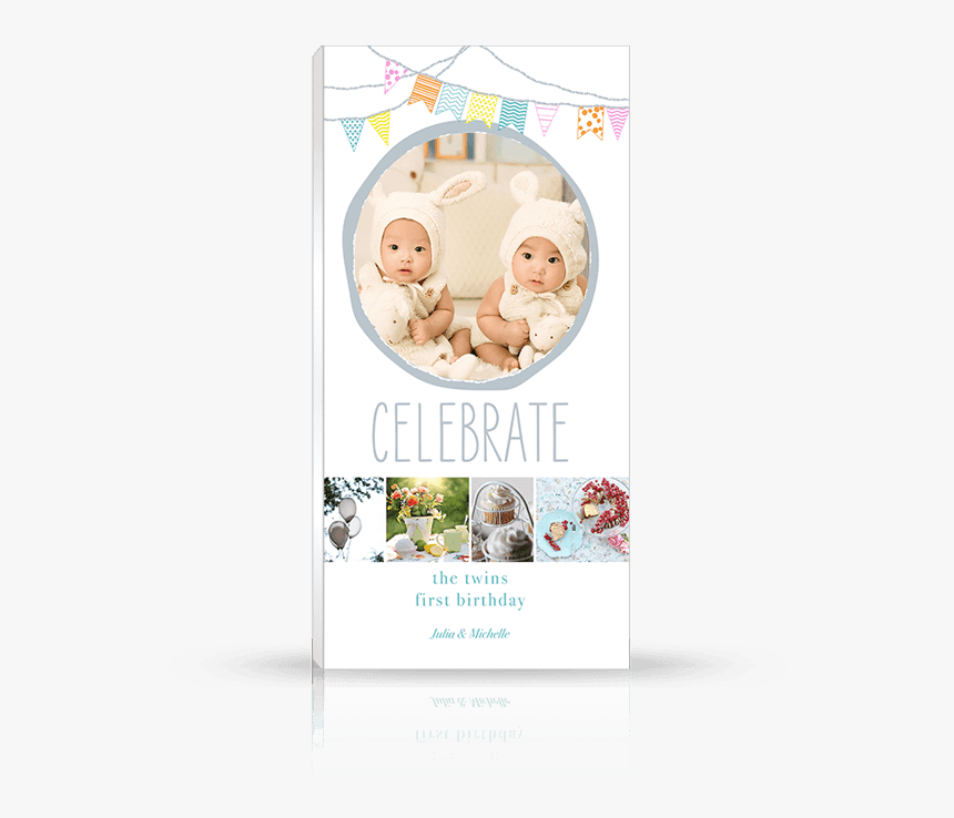 Front Photo Book Cover Designed For Birthday Party, - Flyer, HD Png Download, Free Download