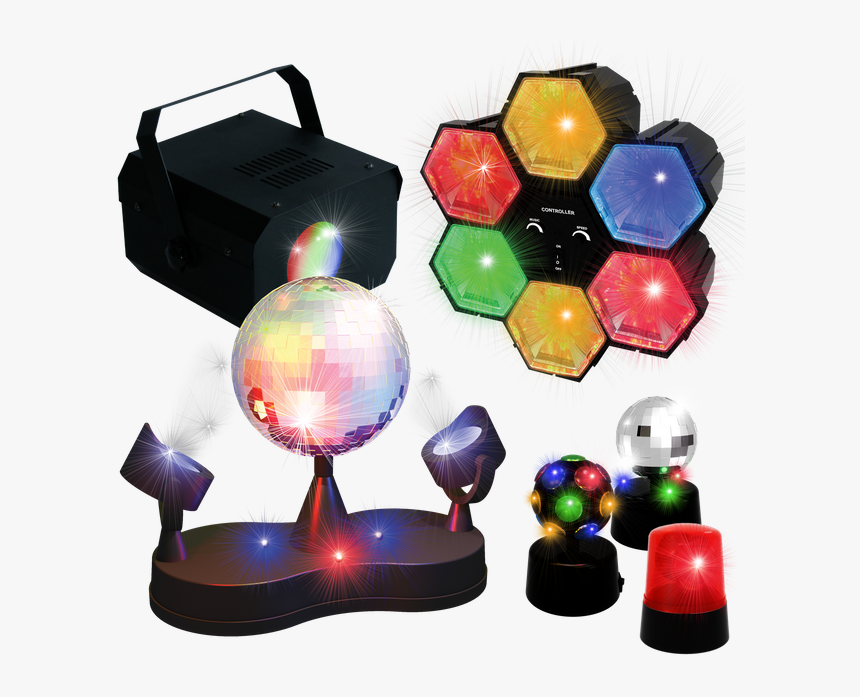 Party Fun Lights Disco Ball, HD Png Download, Free Download