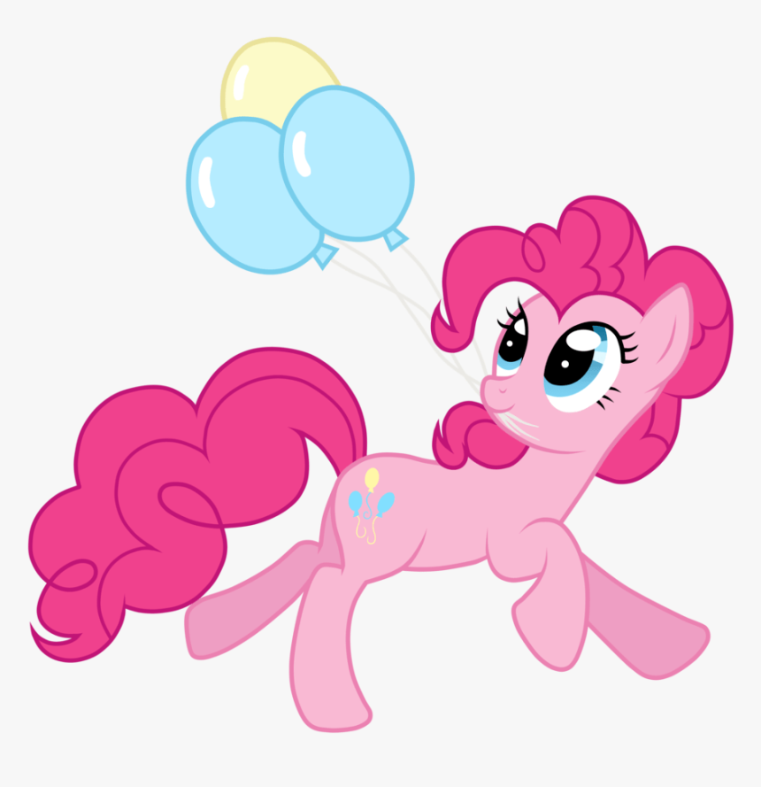 My Little Pony Birthday Png Clipart , Png Download - Balloon My Little Pony, Transparent Png, Free Download