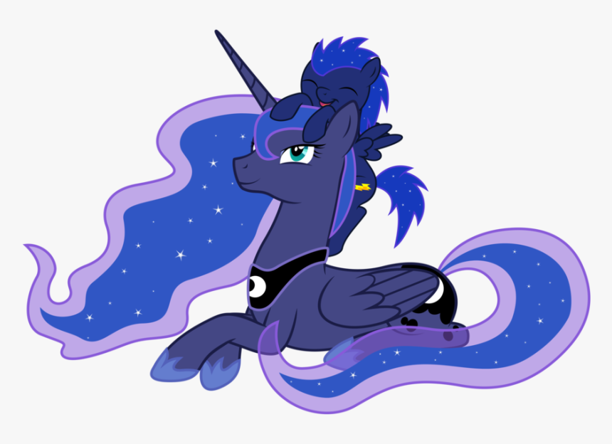 Pony Princess Luna Mammal Fictional Character Purple - Illustration, HD Png Download, Free Download