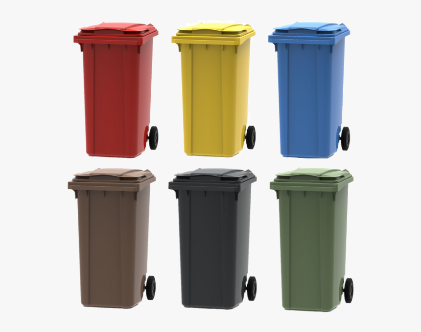 240 Litre Wheelie Bin, HD Png Download, Free Download