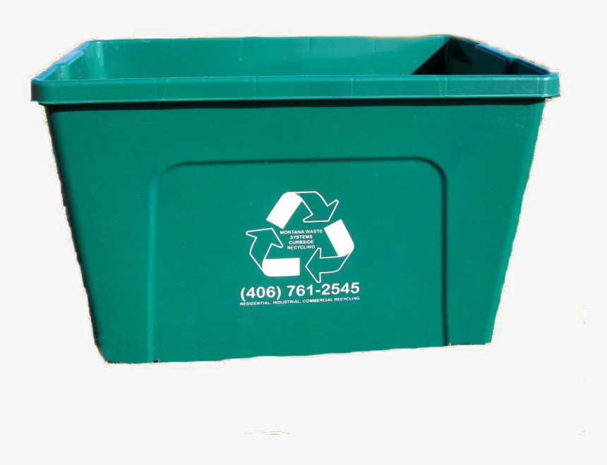 The Recycle Bin Holds About 18 Gallons - Crate, HD Png Download, Free Download