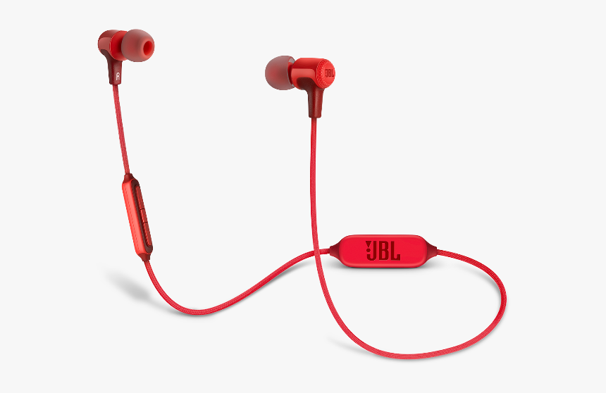 Jbl E25bt Is A Great Pair Of Cheap Wireless Bluetooth - Jbl Bluetooth Earbuds Red, HD Png Download, Free Download