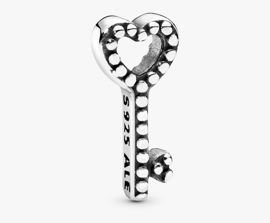 Padlock Lock And Heart Skeleton Key Floating Charms - Line Art, HD Png Download, Free Download