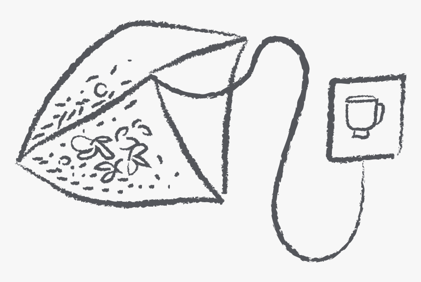 Transparent Teabag Png - Sketch, Png Download, Free Download